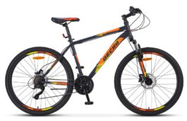 Велосипед STELS Десна-2610 MD 26″ 18″ Темно-серый/Оранжевый F010