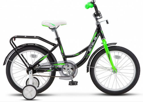 Купить Велосипед STELS Flyte 14" 9.5" Черный/салатовый Z011