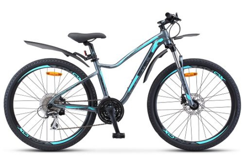 Купить женский горный Велосипед STELS Miss-6300 D 26" 15" Серый V010