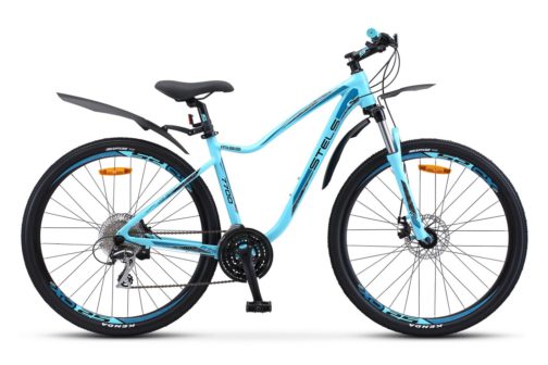 Купить женский горный Велосипед STELS Miss-7700 MD 27.5" 19" Бирюзовый V010
