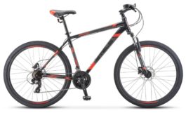 Велосипед STELS Navigator-700 D 27.5″ 21″ Черный/красный F010