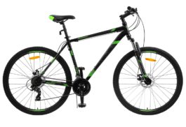 Велосипед STELS Navigator-900 MD 29″ 21″ Чёрный/зелёный арт.F010