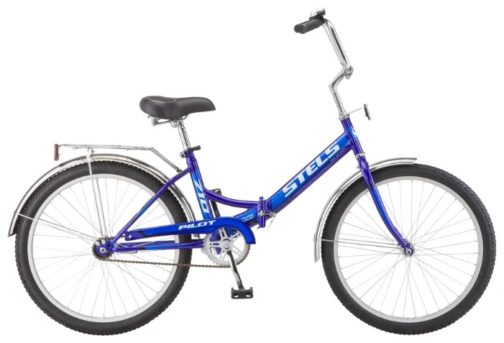 Купить складной Велосипед STELS Pilot-710 24" 16" Синий Z010