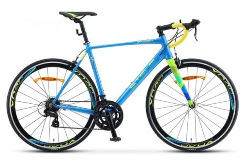 Купить шоссейный спортивный Велосипед STELS XT 280 28" 21,5" Синий/желтый V010