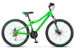 Велосипед STELS Navigator-510 MD 26″ 14″ Неоновый-зелёный 2021 V010