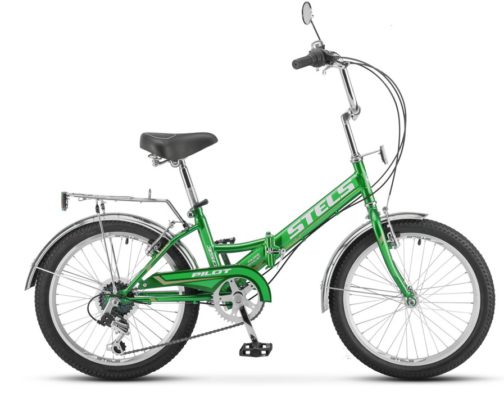 Купить складной Велосипед STELS Pilot-350 20" 13" Зеленый Z011